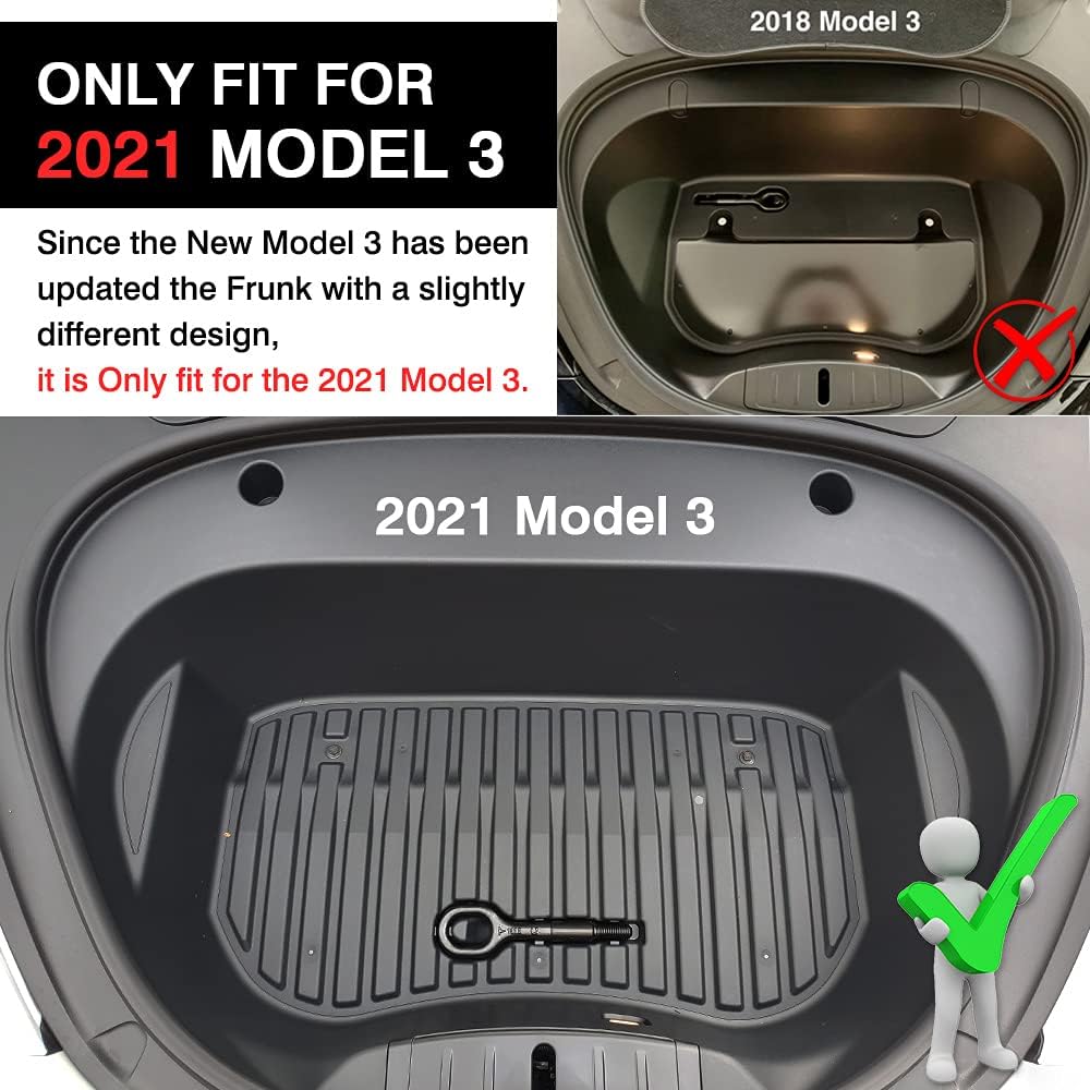 All Weather Cargo Liner Trunk Mat 2Pcs L3772