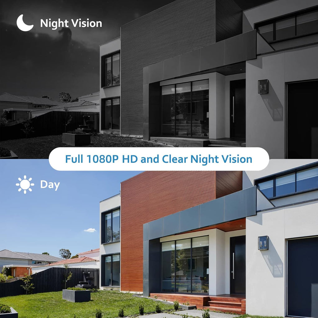 Wireless Outdoor Solar Security Camera with Night Vision R153