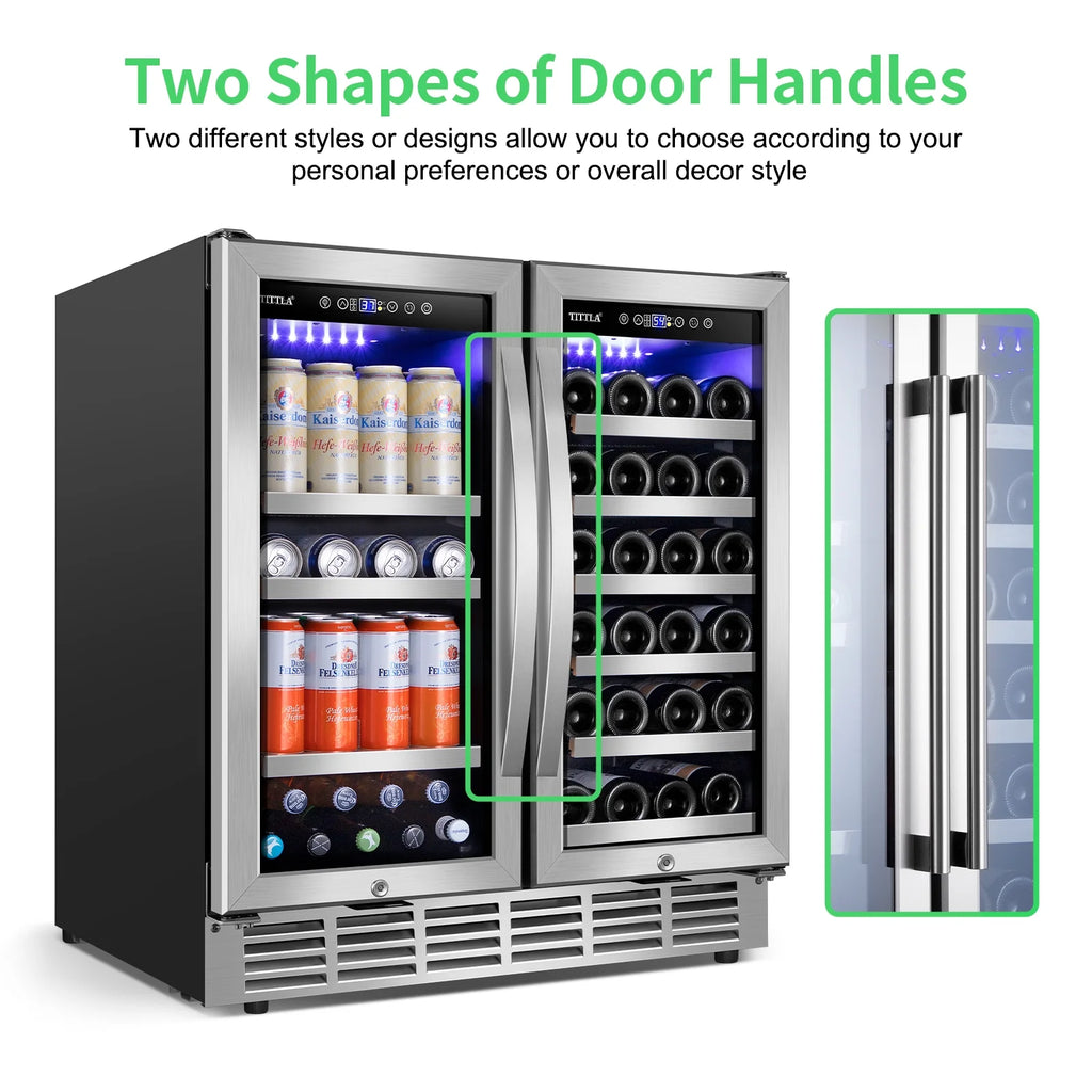 30 Inch Dual Zone Wine and Beverage Refrigerator S2330