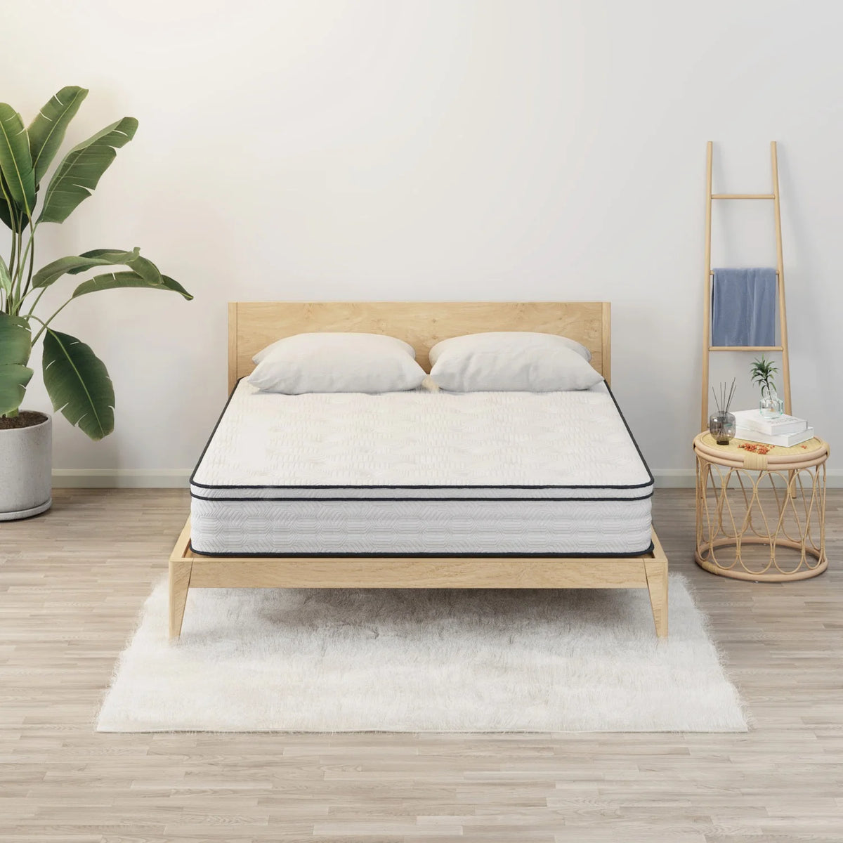 12 Full Hybrid Pocket Spring Comfort Foam Medium Mattress R68411
