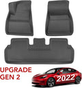 3D All-Weather Anti-Slip Waterproof Floor Liners Set U7250