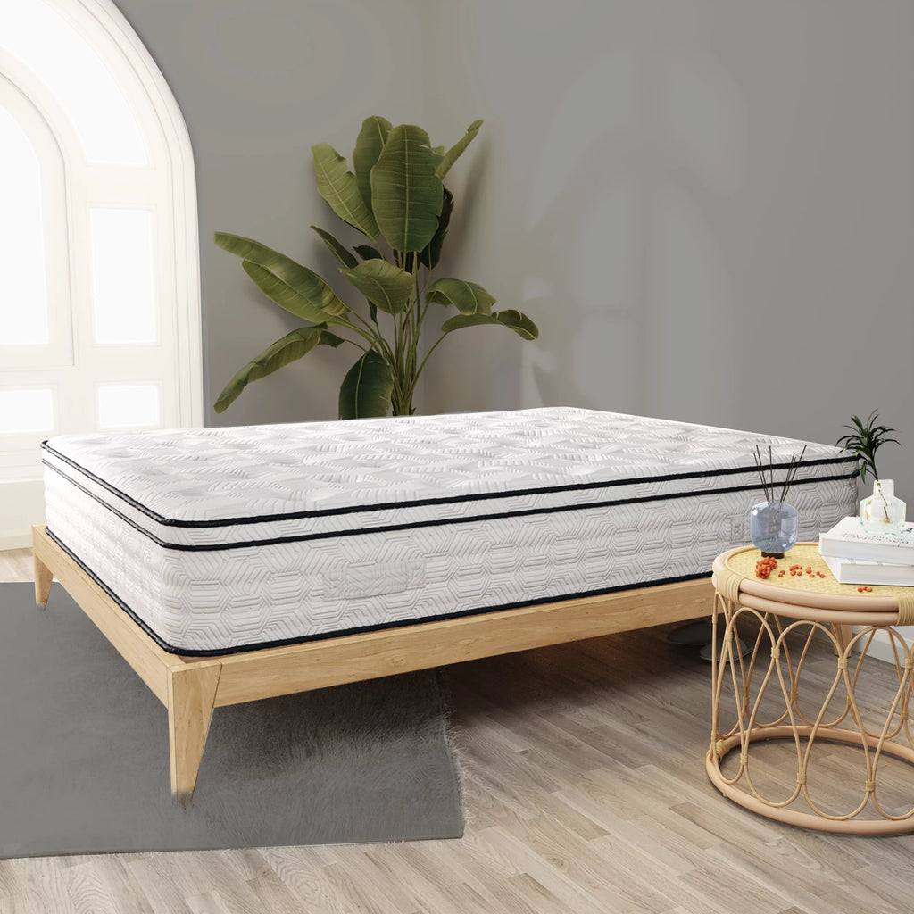 12 Full Hybrid Pocket Spring Comfort Foam Medium Mattress R68411