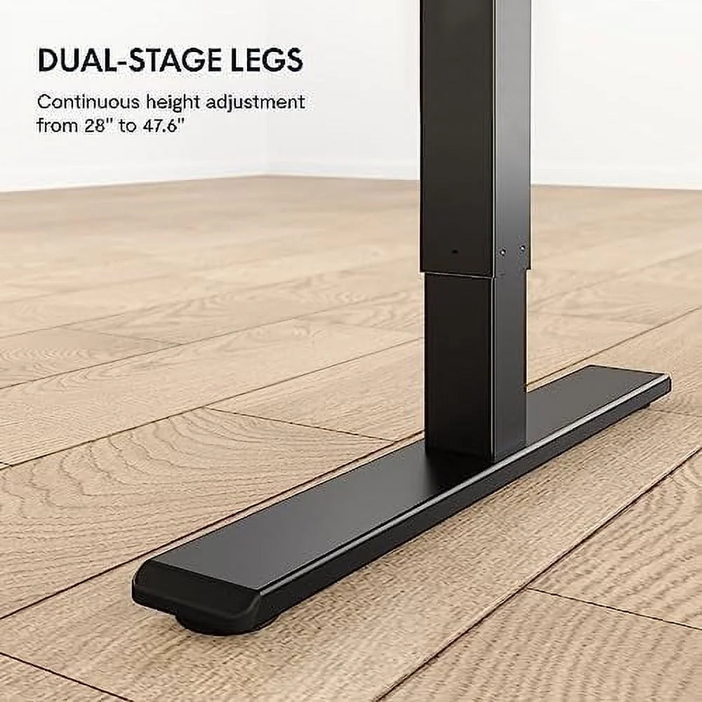 Electric Height Adjustable Standing Desk Steel Frame with Keypad V193