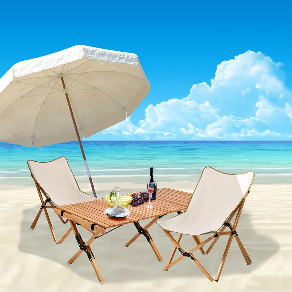 4ft Folding Portable Camping Table with Carry Bag F5990