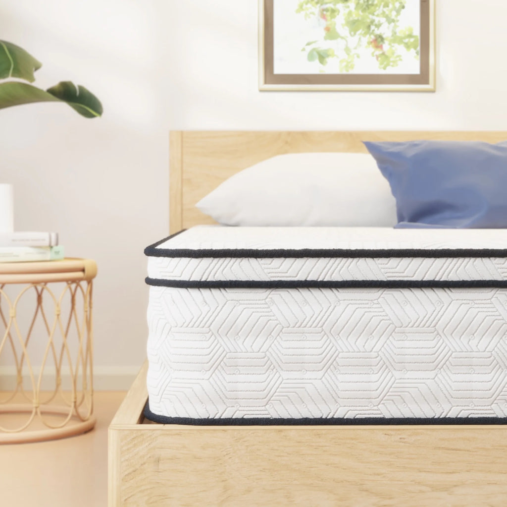 12 Full Hybrid Pocket Spring Comfort Foam Medium Mattress R68411