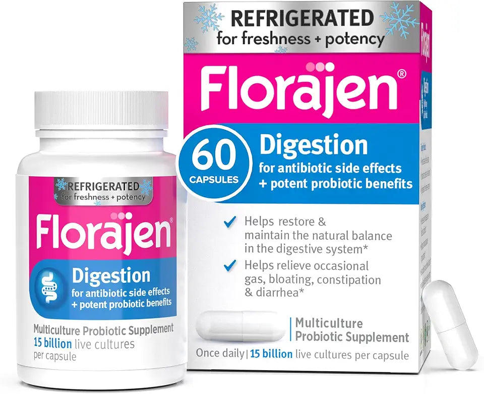 Refrigerated Lactobacillus Probiotics 60 Count T8453