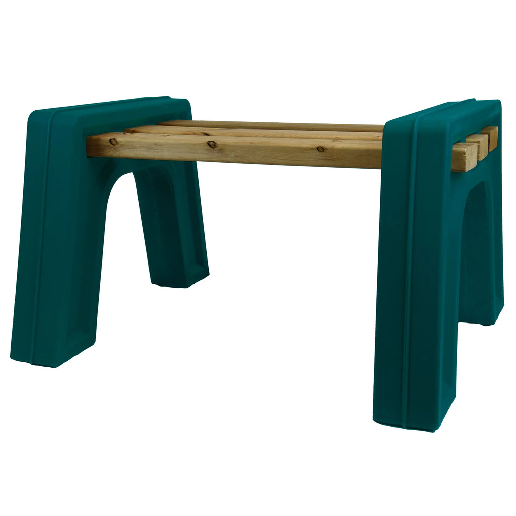 Lightweight Indoor or Outdoor Backless Bench Ends V47298