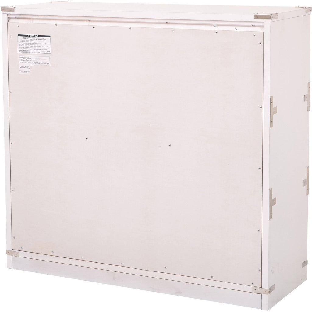 White 3-Drawer Cabinet F3164