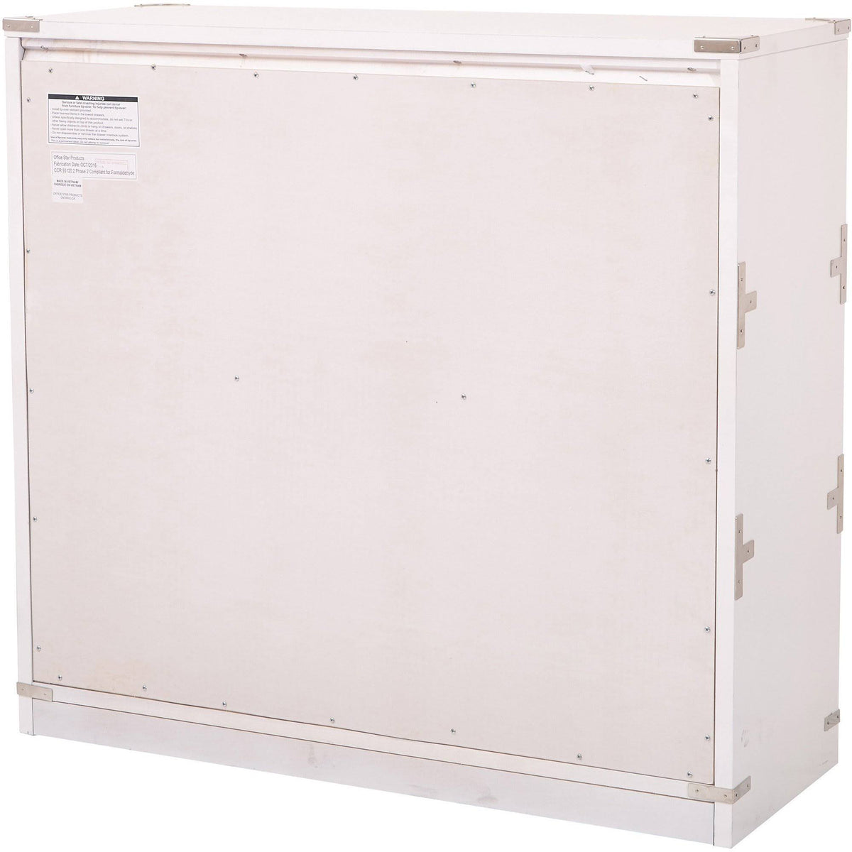 White 3-Drawer Cabinet F3164