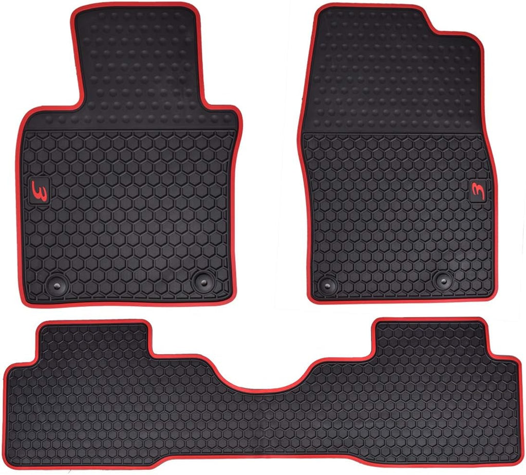 Custom Fit Car Floor Mats Heavy Duty Rubber All Weather P446118