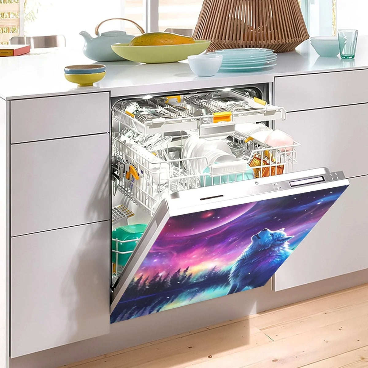 Magnetic Dishwasher Sticker 23in W x 26in H F9596