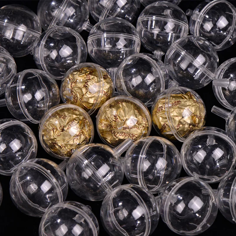 50 Pcs Clear Chocolate Box F414