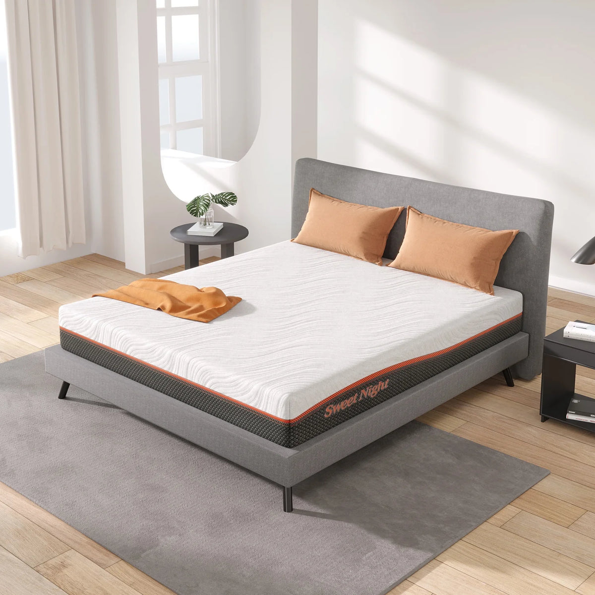 10" Gel Memory Foam Pocket Spring Queen Mattress L159580