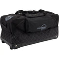 Large Multi-Compartment Nylon Travel Gear Bag with Wheels R44061