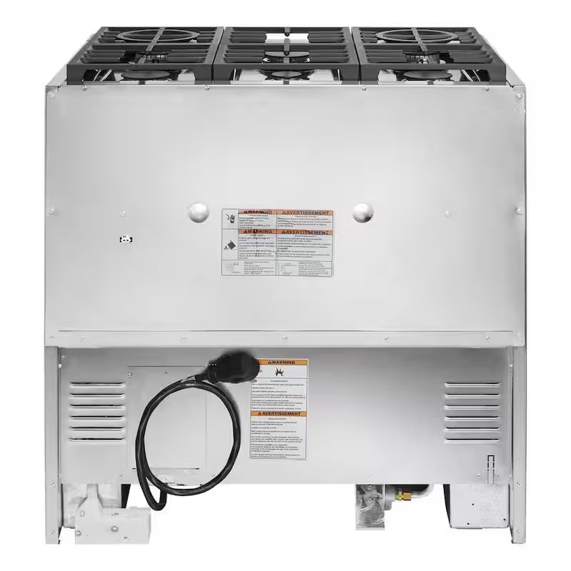 5.1 cu. ft. Dual Fuel Range with 6-Burners F174