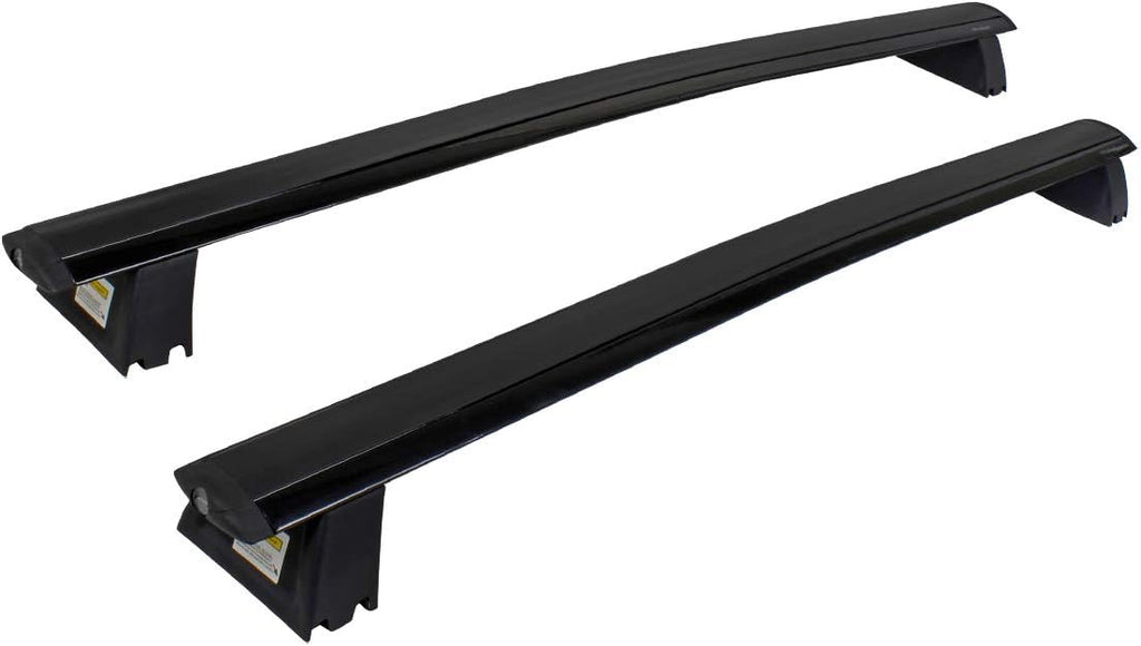Black Roof Top Cross Bars Rack Cargo Carrier S677041