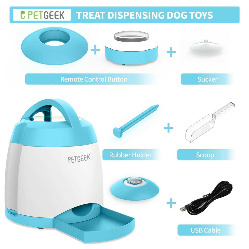 Automatic Pet Feeder Treat Dispenser Dog Toy K235215