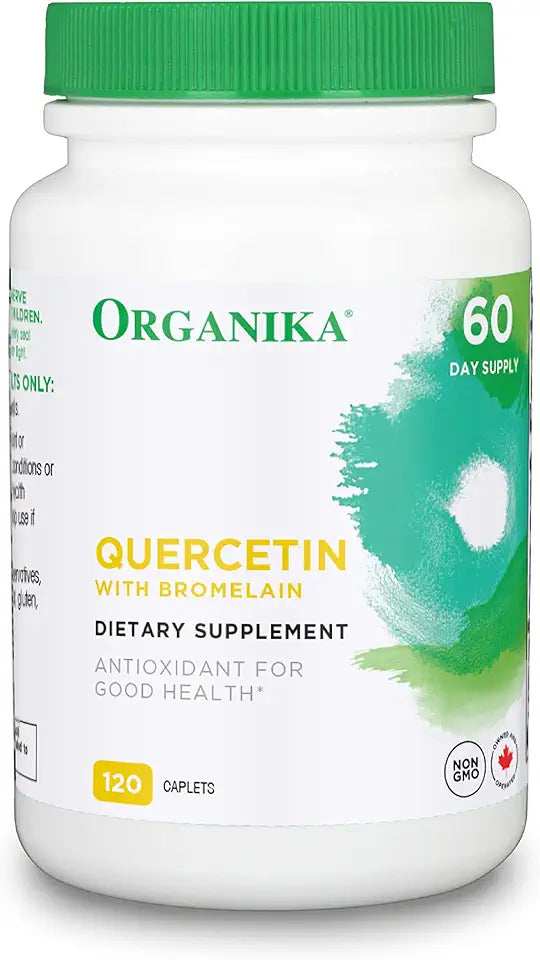 Quercetin with Bromelain Supplement 120 Tablets L858087