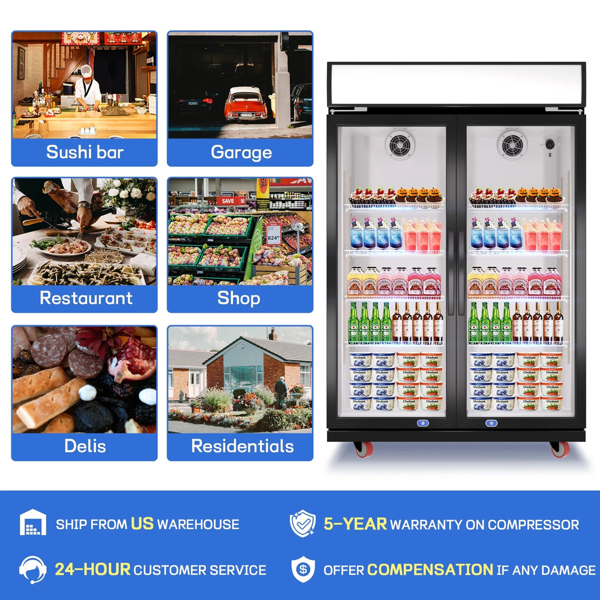 38.5 Cu.Ft Merchandising Refrigerator Y37315