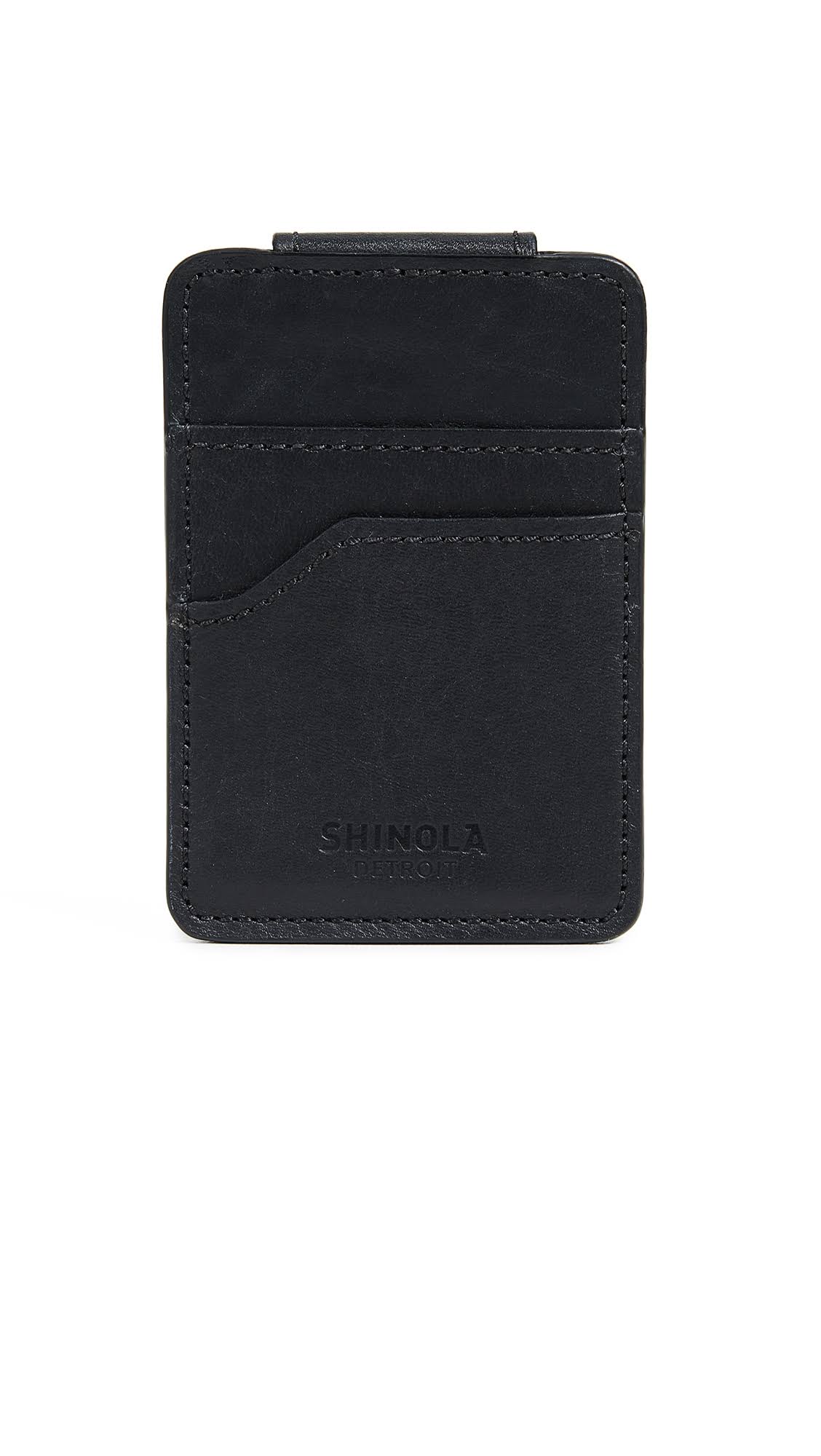 Magnetic Money Clip Card Wallet Black N15801