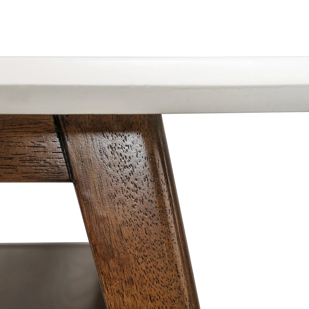 Off-White Pecan Coffee Table X858
