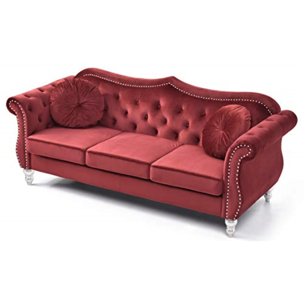 Burgundy Sofa F686211
