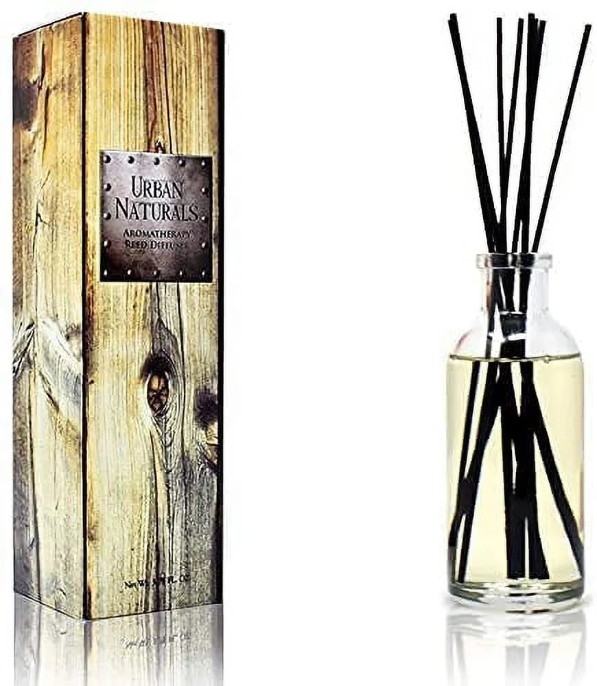 Black Teakwood Reed Diffuser Gift Set Y124351