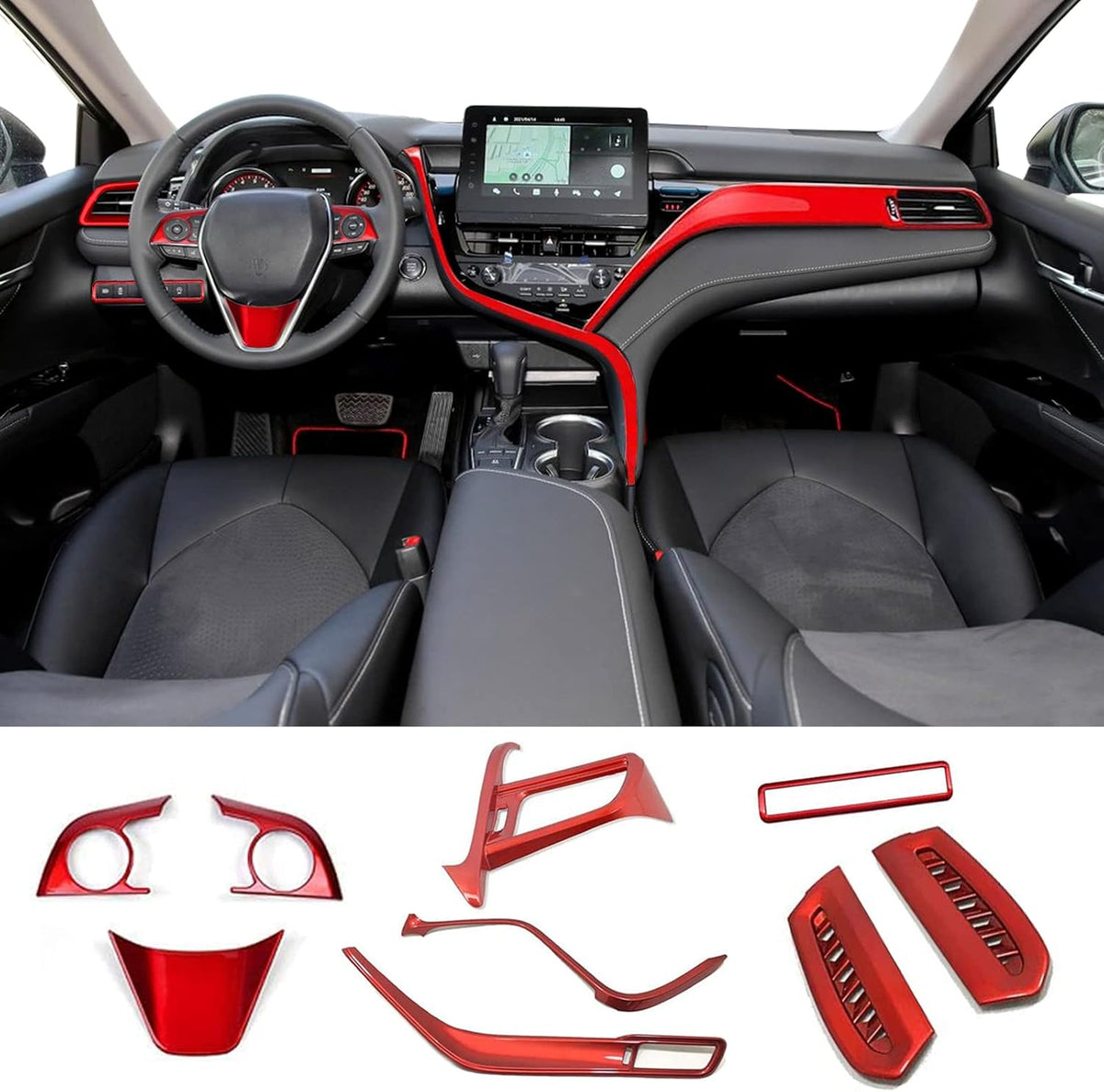 Toyota Camry ABS Interior Trim Air Outlet Cover 10Pcs R149
