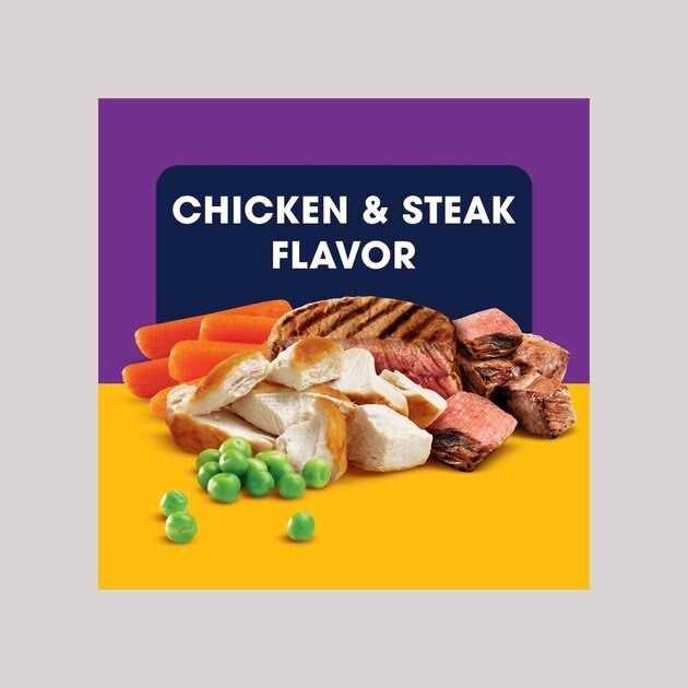 Chicken and Steak Dry Dog Food R544