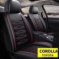 Faux Leather Car Seat Covers Full Set T163