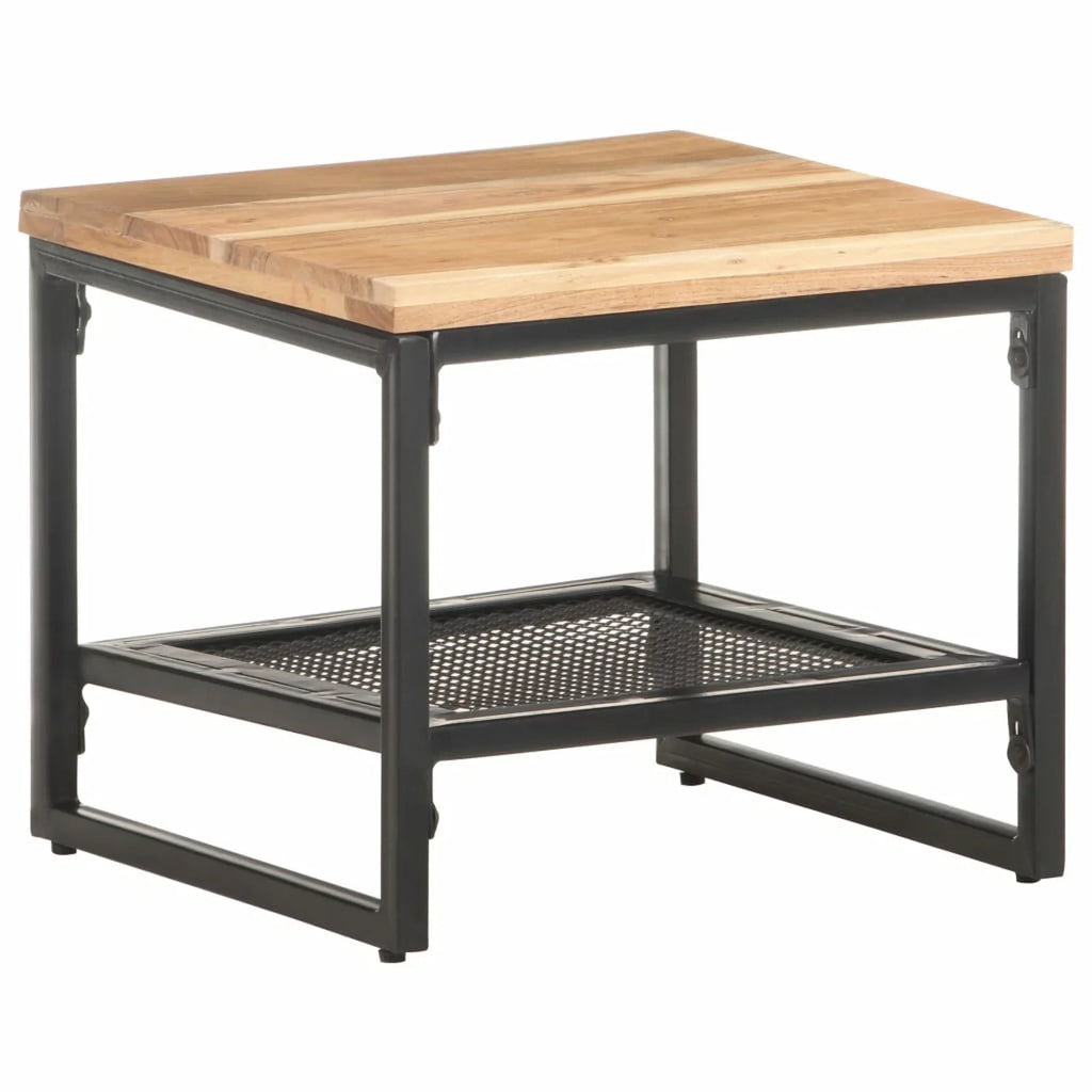 Solid Acacia Wood Side Table N348158