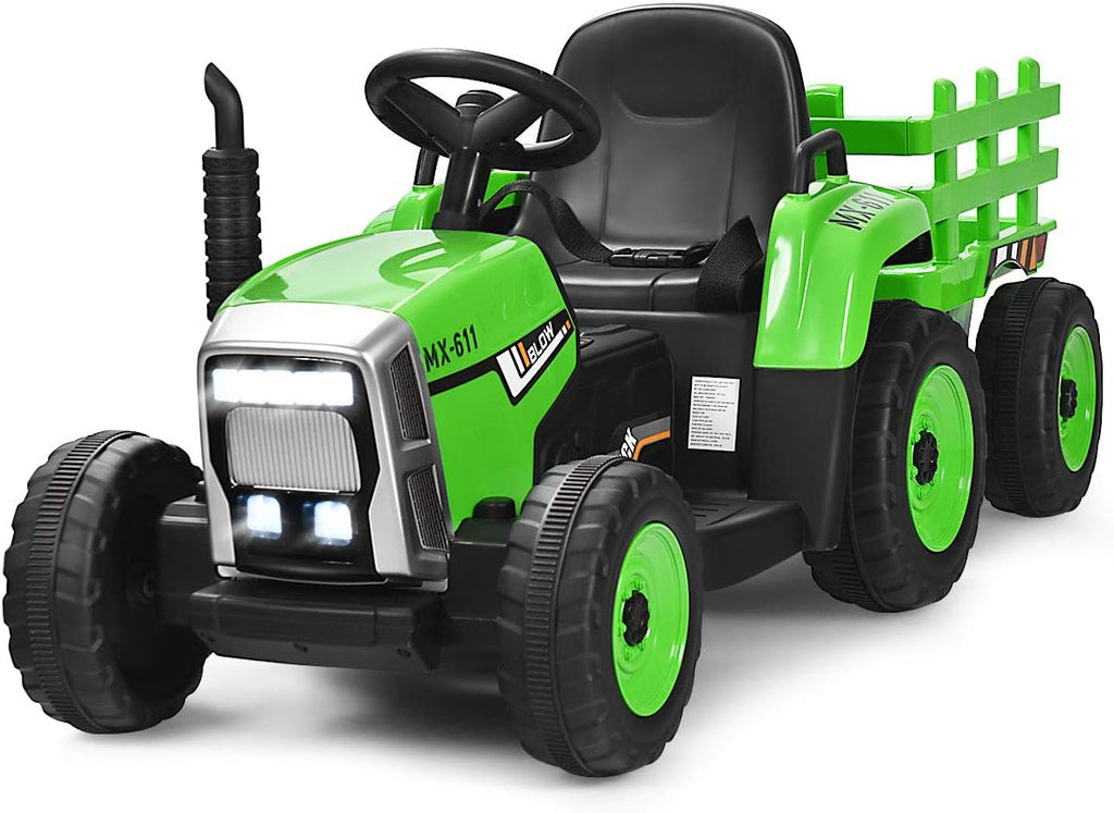 12V Battery Powered Ride on Tractor with Trailer P14185