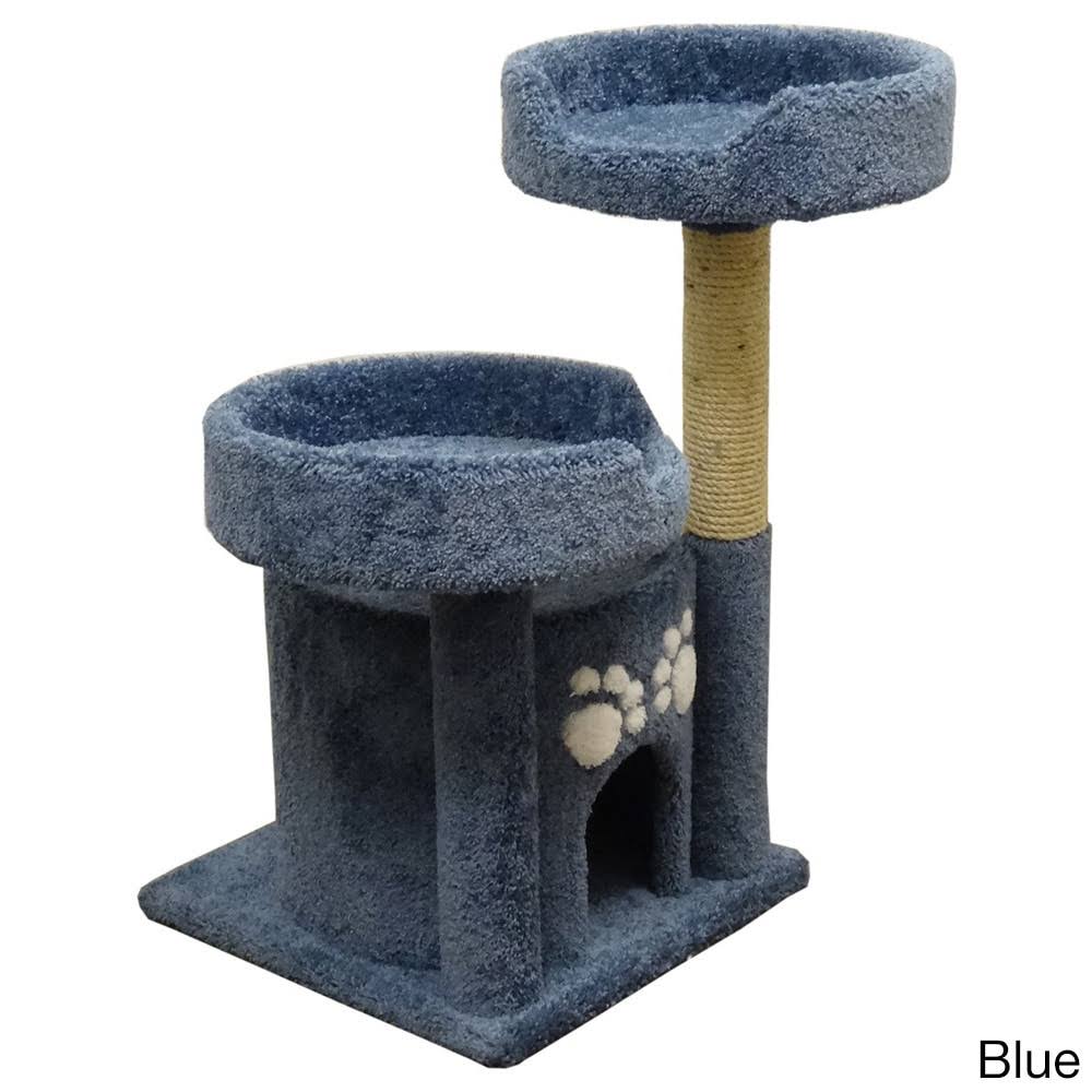 Solid Wood Cat Condo Y377