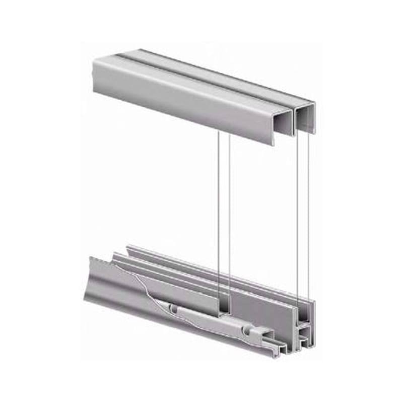 60 inch Long Sliding Cabinet Door Track Y48842