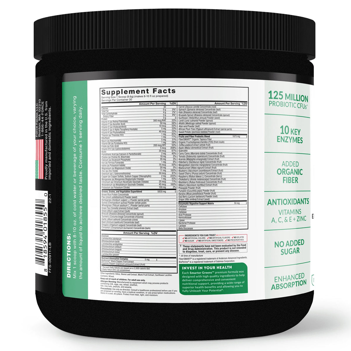 Superfood Greens Powder 30 Servings V758