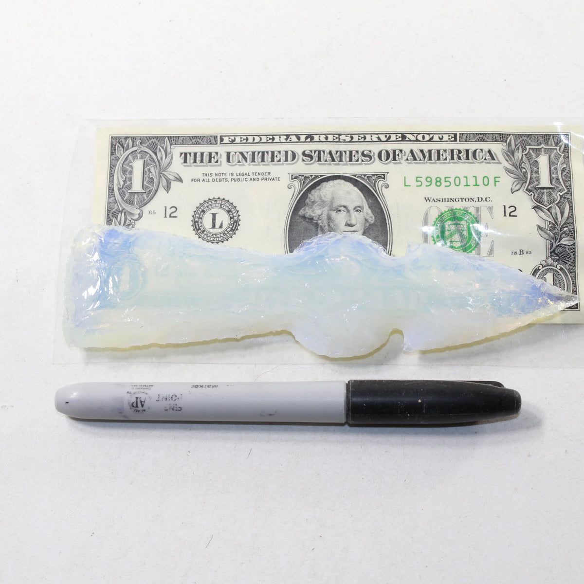Opalite Ornamental Tomahawk Head Ax A834651