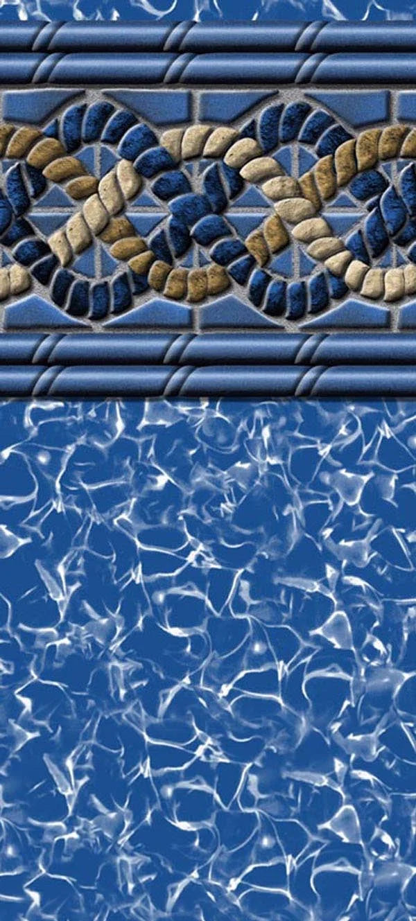 27' Round 52" Height 25 Gauge Unibead Pool Liner P665