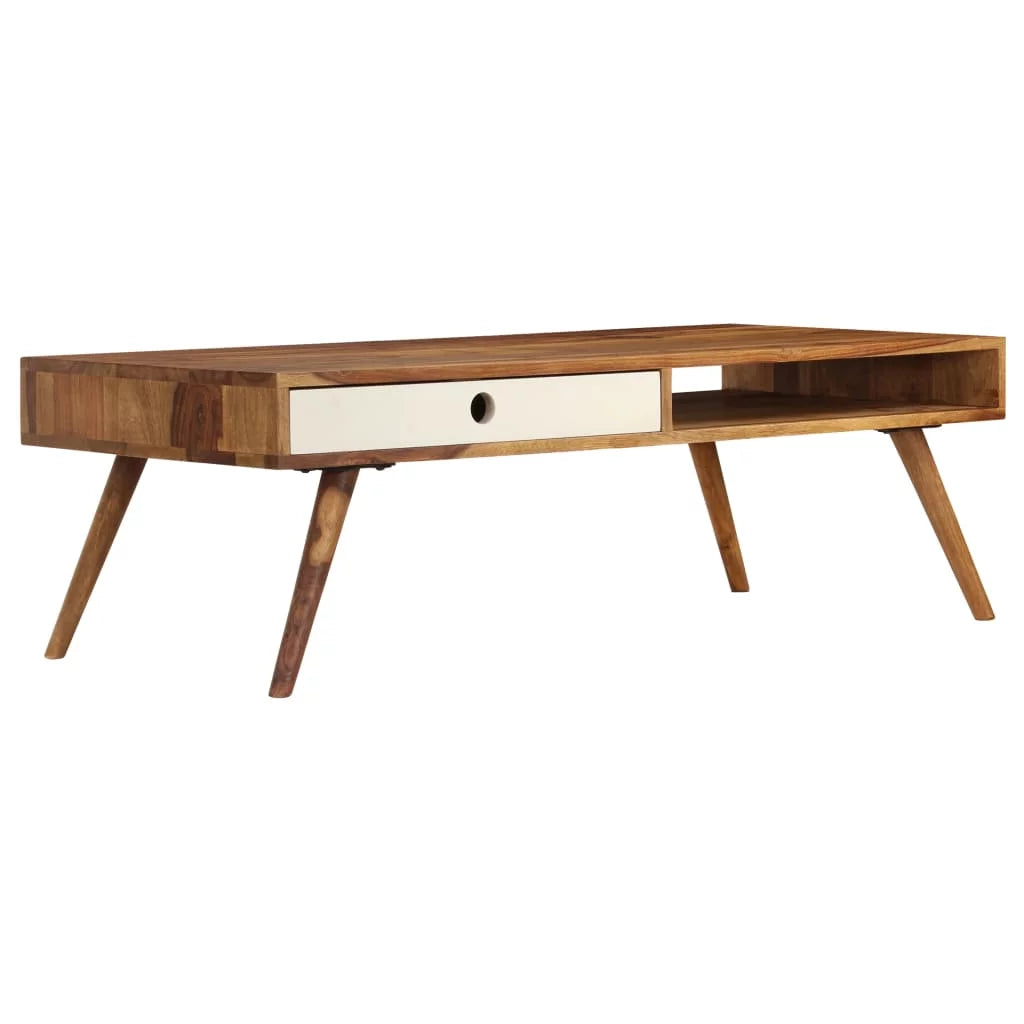 Solid Sheesham Wood Coffee Table U174