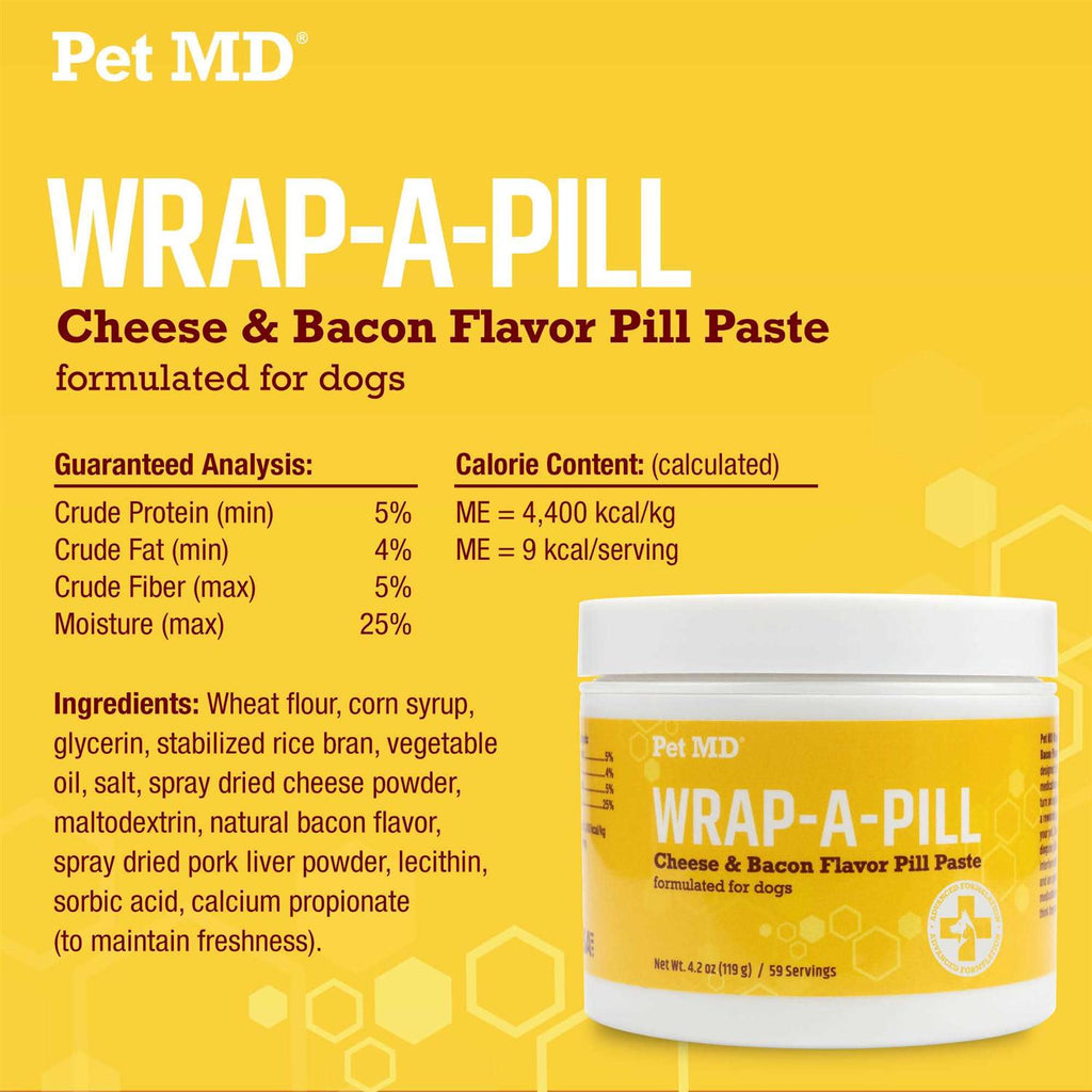 Cheese & Bacon Flavor Pill Paste for Dogs Q3041