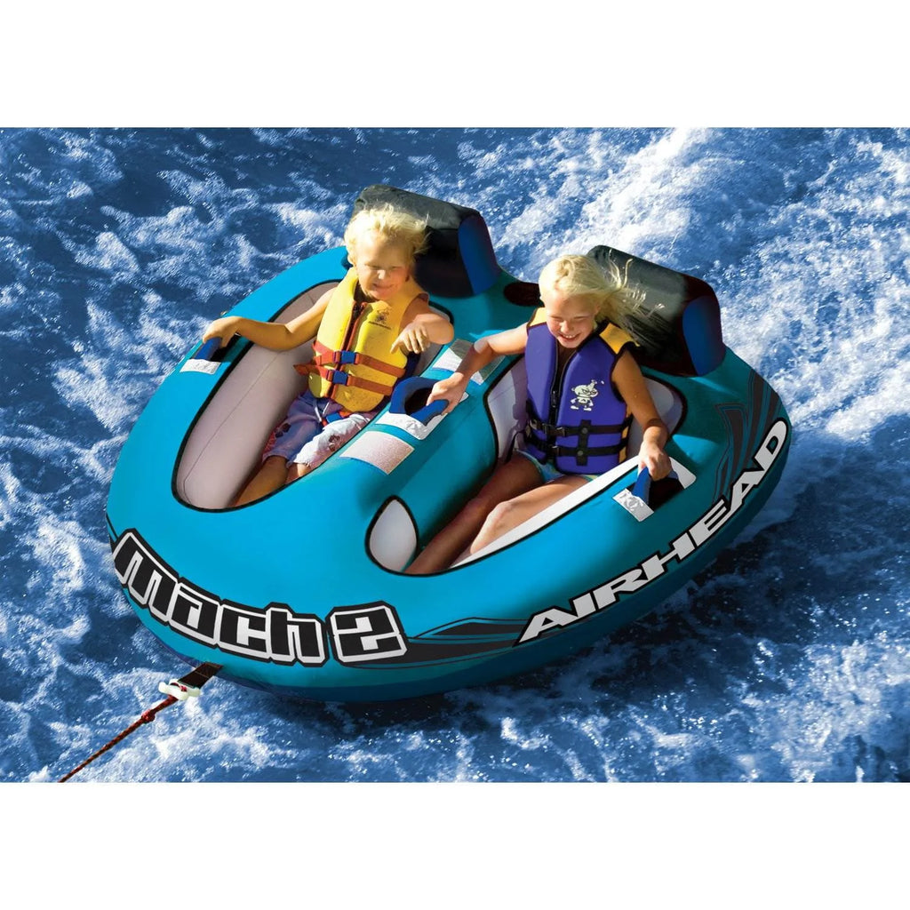 Blue 2 Rider Inflatable Towable Tube 2 Pack B633326