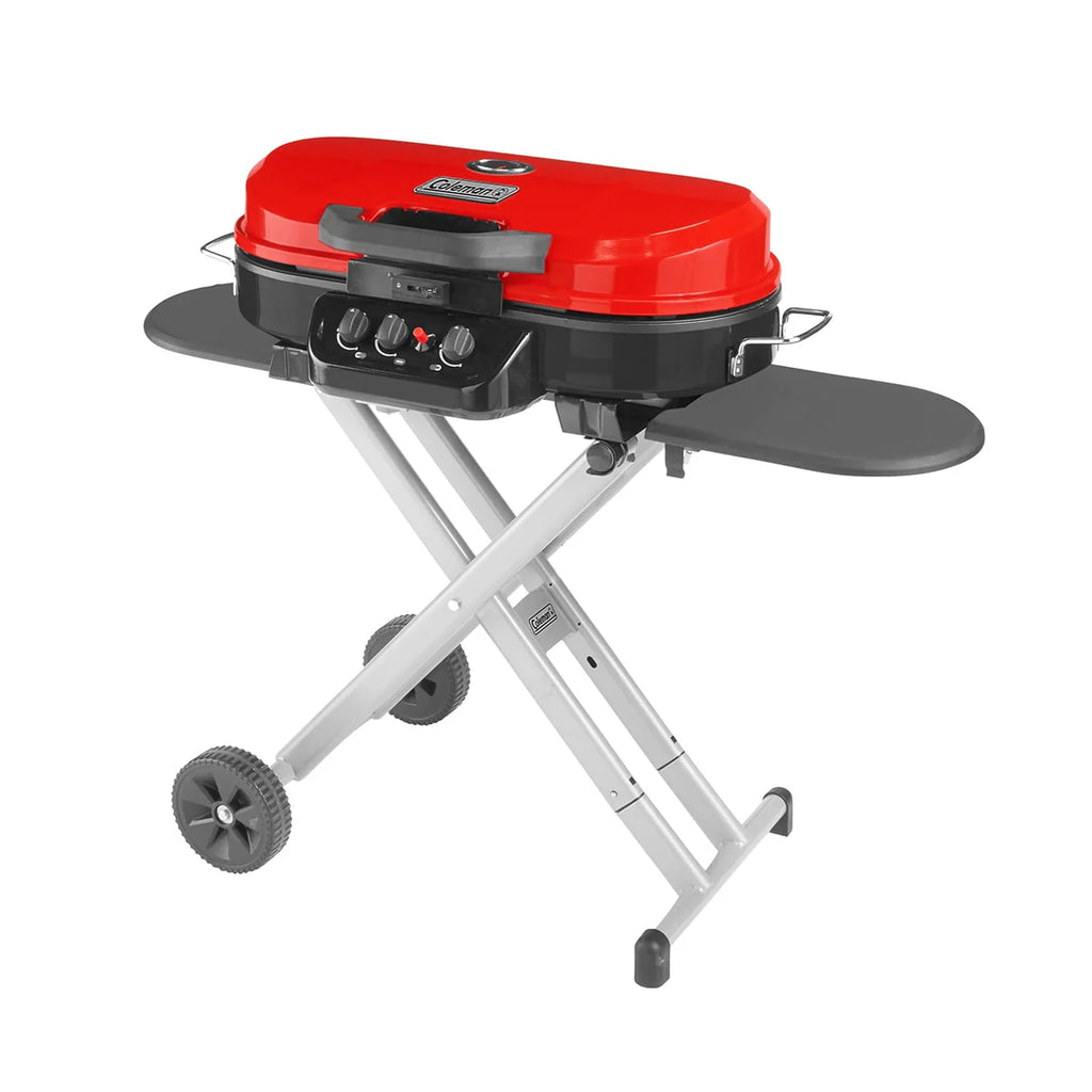 Red Propane Gas Grill Q110163