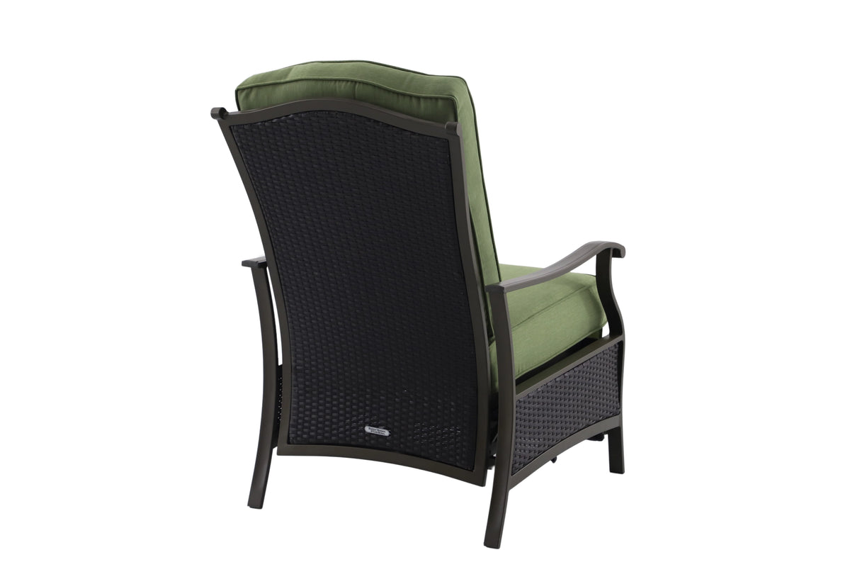 Steel Outdoor Recliner with Cushions M39520