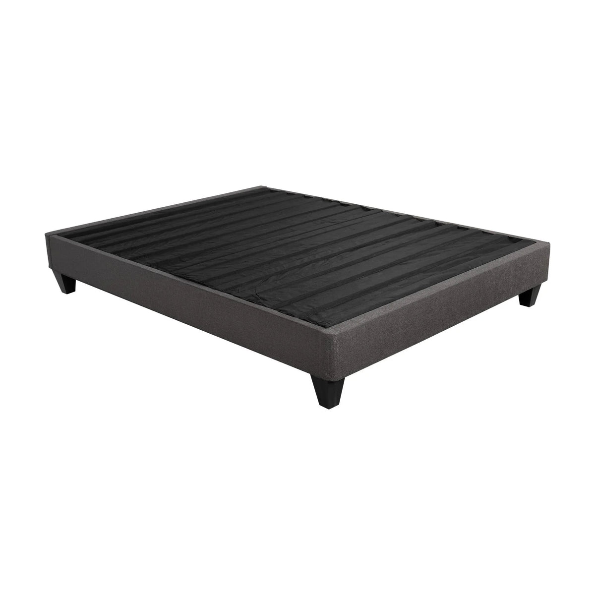 King Wood and Fabric Platform Bed Frame X861974