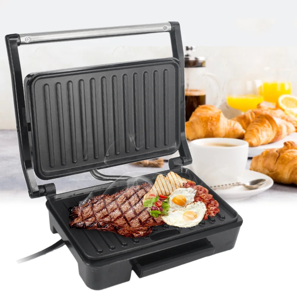 Stainless Steel 850w Bread Machine Sandwich Panini Maker K81896