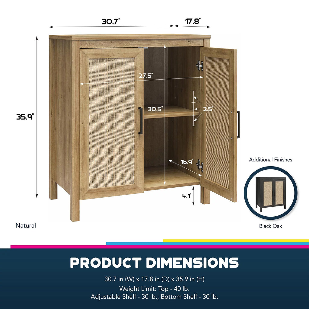 2 Door Accent Cabinet V730876