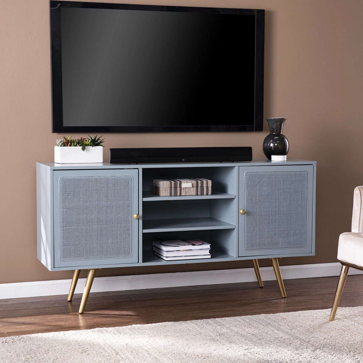 TV Stand with 2 Doors E23502