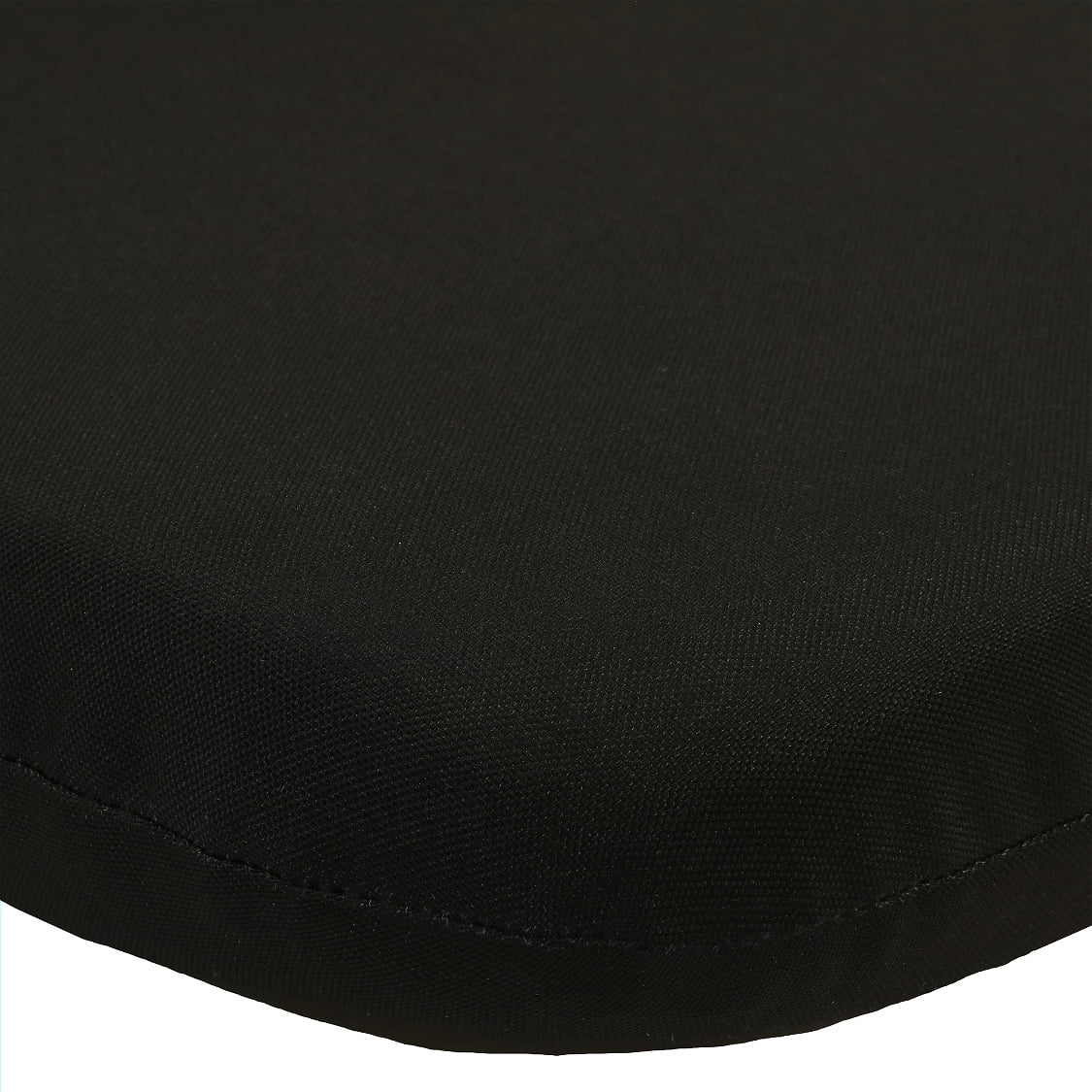 Seat Cushion 18 x 19 in Solid Black Q76354