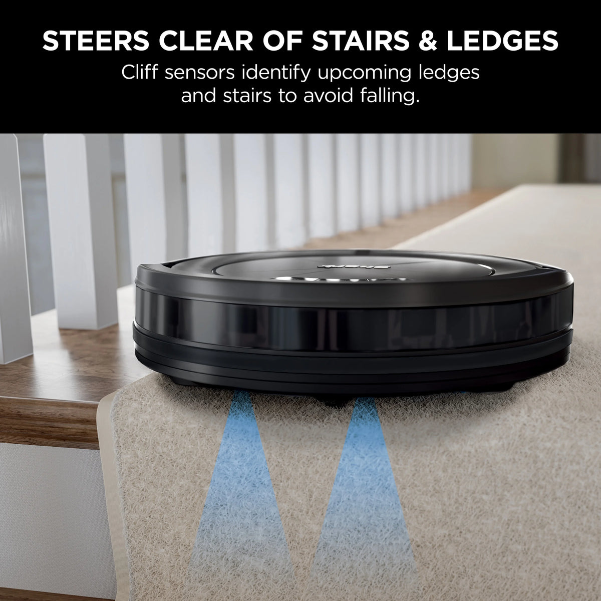 Black Wi-Fi Connected Robot Vacuum I592111