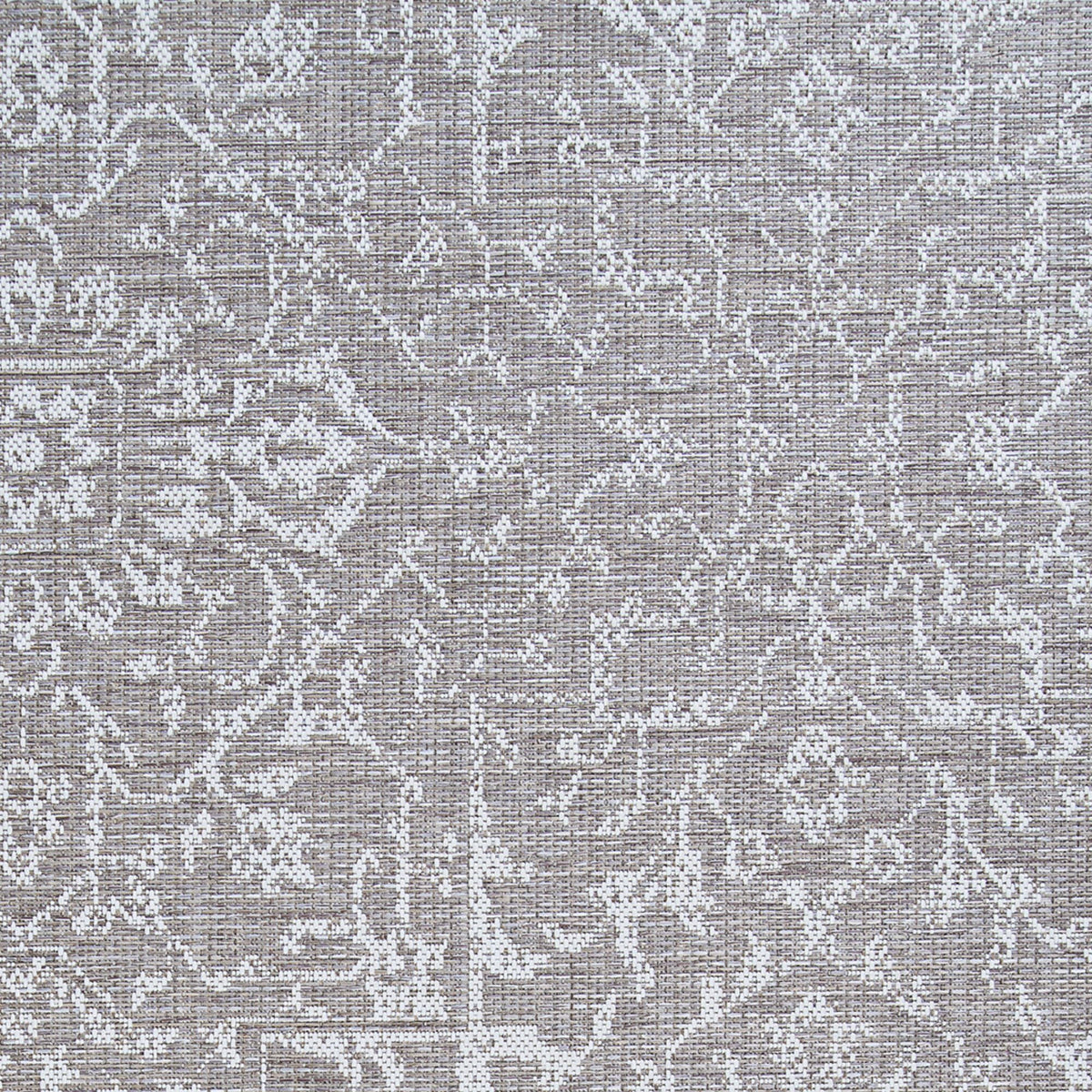 Mushroom-Ivory Indoor/Outdoor Area Rug 5'10" x 9'2" O685917