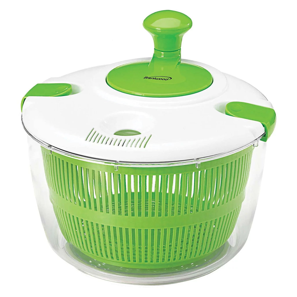 5 Quart Salad Spinner with Serving Bowl Green D1289